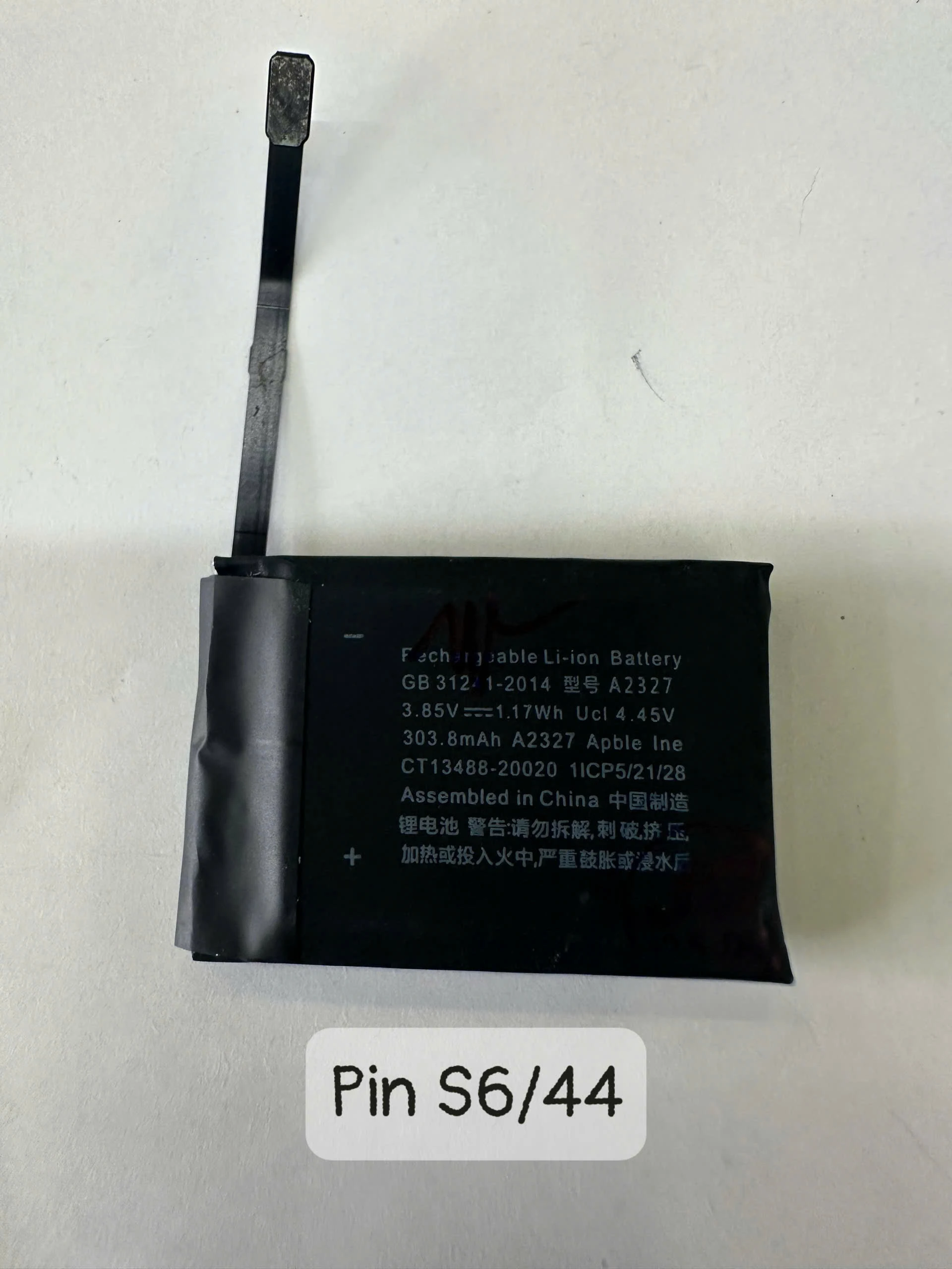 Pin Apple Watch Series 6 Zin Bóc Máy – 40mm & 44mm | Model A2291 A2292 | Dung Lượng 100% – Pin Chuẩn Kỹ Thuật